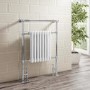 Traditional Bathroom Heated Towel Rail Radiator - 963 x 637mm