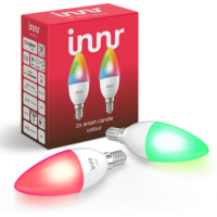 Innr Smart Candle E14 Multi-Coloured Bulb - 2 Pack