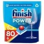 Finish Powerball All In One Max 80 Dishwasher Tablets Lemon Sparkle 1304g