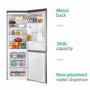 Samsung 308 Litre 60/40 Freestanding Fridge Freezer - Stainless steel