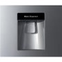 Hisense RB320D4WG1 Freestanding Fridge Freezer With Water Dispenser Silver