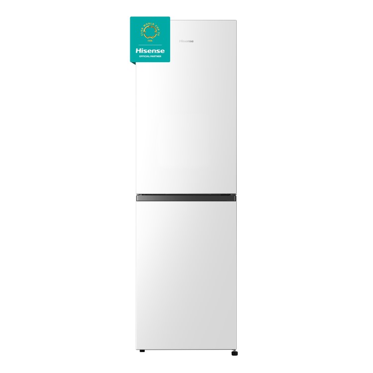Hisense 256 Litre 50/50 Freestanding Fridge Freezer - White