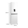 Hisense 256 Litre 50/50 Freestanding Fridge Freezer - White