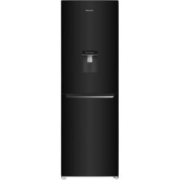 GRADE A3 - Hisense RB335N4WB1 Frost Free Freestanding Fridge Freezer With Water Dispenser Black