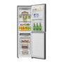 GRADE A3 - Hisense RB335N4WB1 Frost Free Freestanding Fridge Freezer With Water Dispenser Black