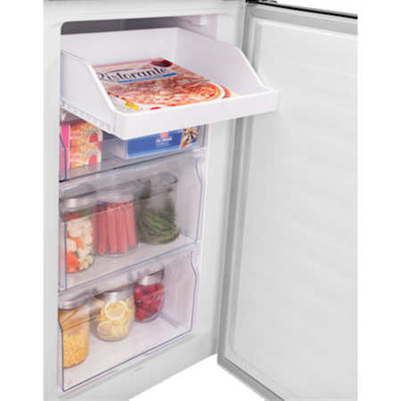 Hisense RB335N4WG1 Frost Free Freestanding Fridge Freezer With Water Dispenser Silver