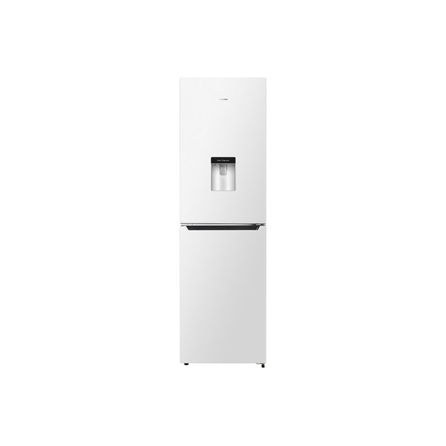 Hisense RB335N4WW1 50/50 Freestanding Frost Free Fridge Freezer With Non-Plumbed Water Dispenser - White