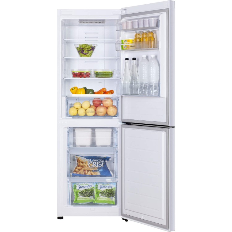 Hisense RB371N4EW1 Frost Free Freestanding Fridge Freezer White