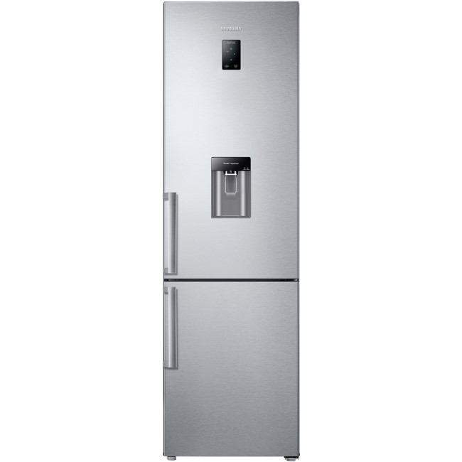 Samsung RB37J5920SL 360 Litre Freestanding Fridge Freezer 70/30 Split Water Dispenser 60cm Wide - Stainless Steel