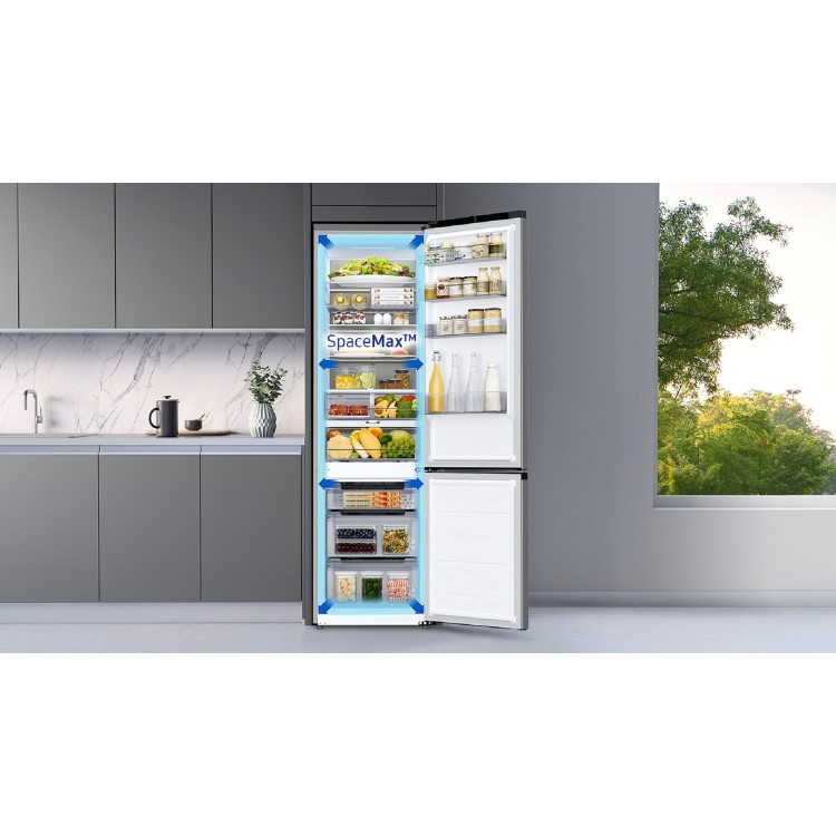 Samsung Series 5 390 Litre 70/30 Freestanding Fridge Freezer - Black