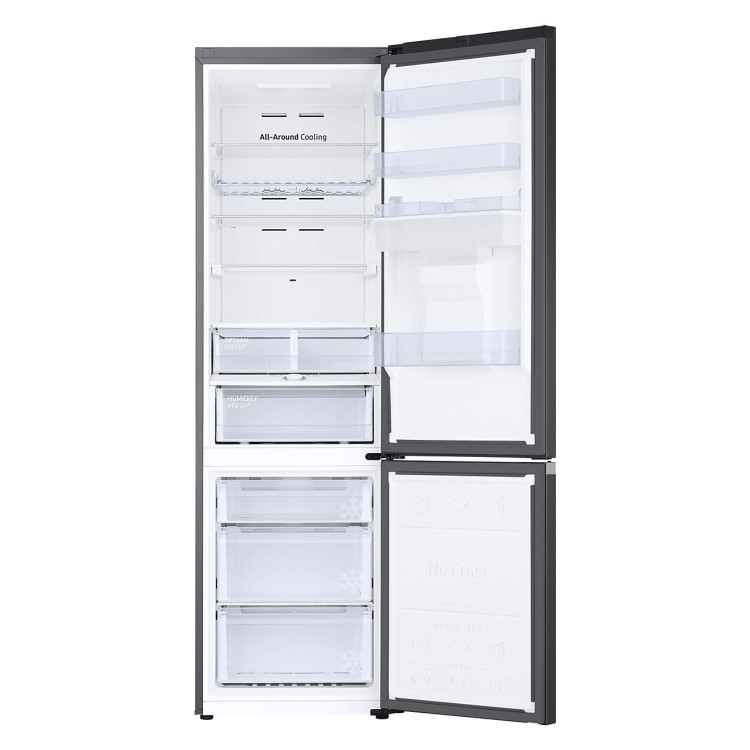 Samsung Series 6 386 Litre 70/30 Freestanding Fridge Freezer - Black