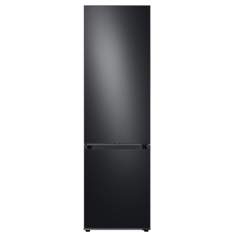 Refurbished Samsung Bespoke RB38C7B6BB1 Freestanding 387 Litre 70/30 Frost Free Fridge Freezer Black