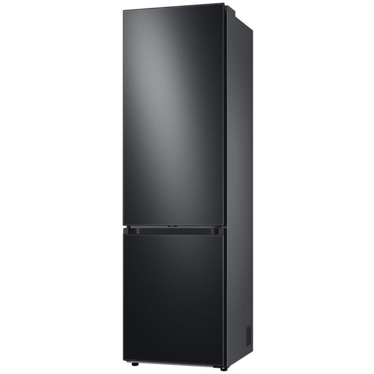 Refurbished Samsung Bespoke RB38C7B6BB1 Freestanding 387 Litre 70/30 Frost Free Fridge Freezer Black