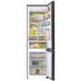 Refurbished Samsung Bespoke RB38C7B6BB1 Freestanding 387 Litre 70/30 Frost Free Fridge Freezer Black