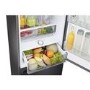 Refurbished Samsung Bespoke RB38C7B6BB1 Freestanding 387 Litre 70/30 Frost Free Fridge Freezer Black