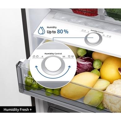 Refurbished Samsung Bespoke RB38C7B6BB1 Freestanding 387 Litre 70/30 Frost Free Fridge Freezer Black