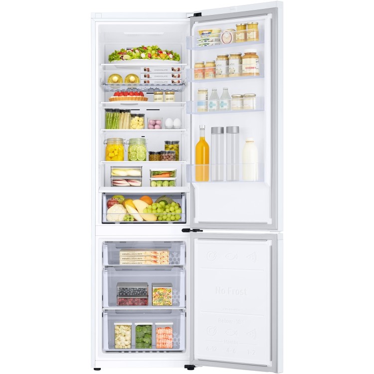 Refurbished Samsung RB38T602CWW/EU Freestanding 385 Litre 70/30 Fridge Freezer White