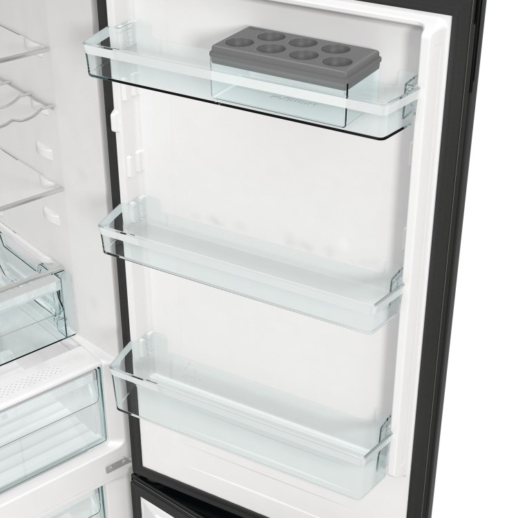 Refurbished Hisense RB390N4RBDUK 300 Litre 60/40 Frost Free Fridge Freezer Black 