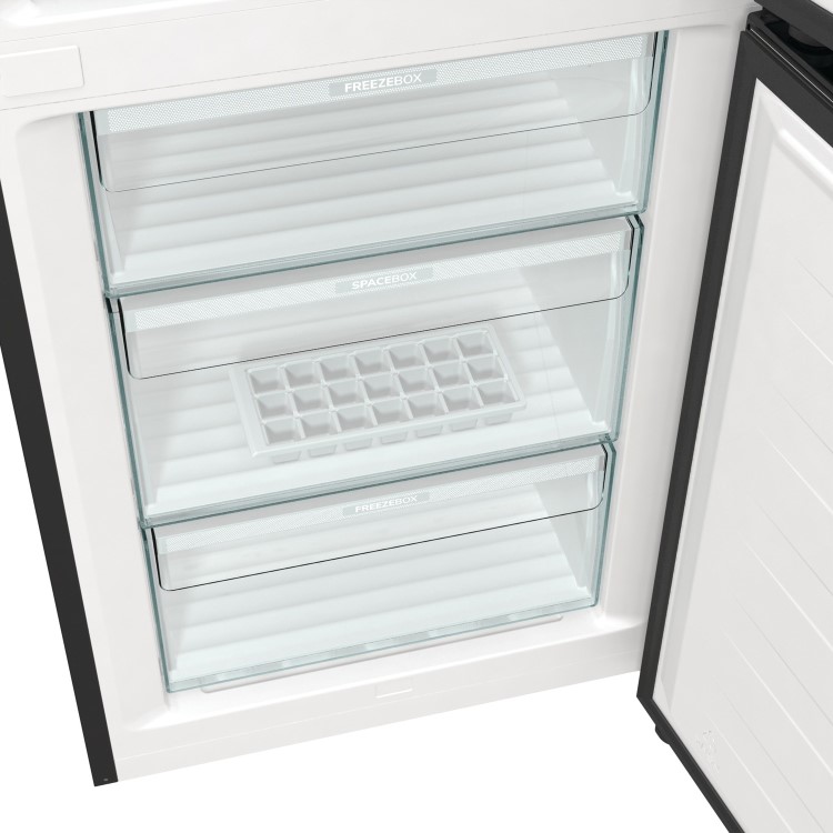 Refurbished Hisense RB390N4RBDUK 300 Litre 60/40 Frost Free Fridge Freezer Black 