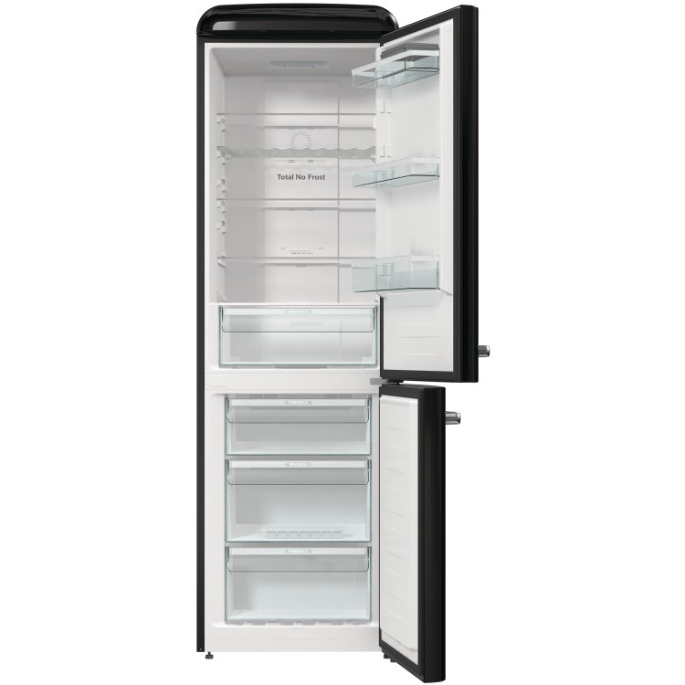 Refurbished Hisense RB390N4RBDUK 300 Litre 60/40 Frost Free Fridge Freezer Black 