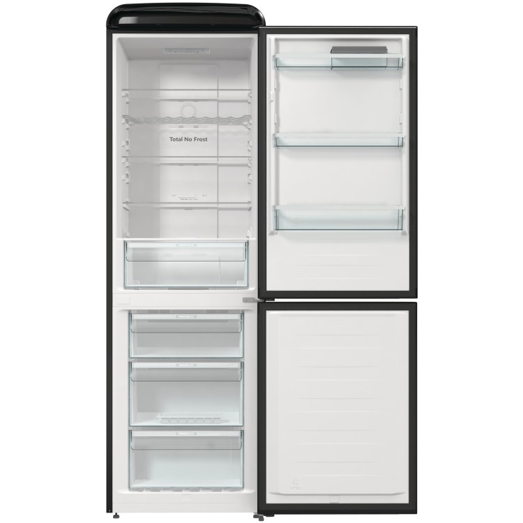 Refurbished Hisense RB390N4RBDUK 300 Litre 60/40 Frost Free Fridge Freezer Black 