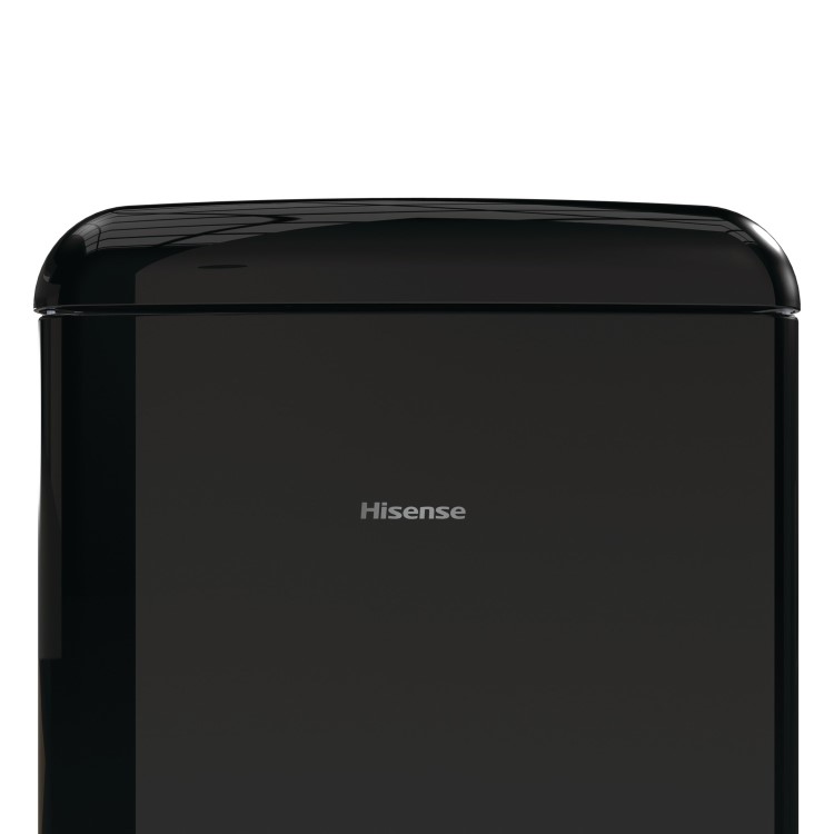 Refurbished Hisense RB390N4RBDUK 300 Litre 60/40 Frost Free Fridge Freezer Black 
