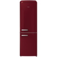 Hisense 300 Litre 60/40 Freestanding Fridge Freezer - Red