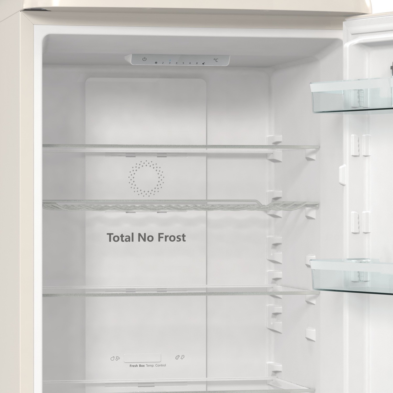 Hisense 300 Litre Freestanding Fridge Freezer Cream RB390N4RYDUK