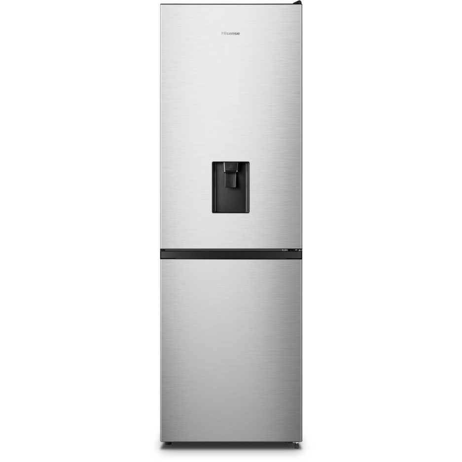 Hisense 300 Litre 70/30 Freestanding Fridge Freezer Silver RB390N4WC1