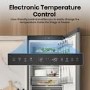 Hisense KitchenFit 330 Litre 60/40 Fridge Freezer - Silver