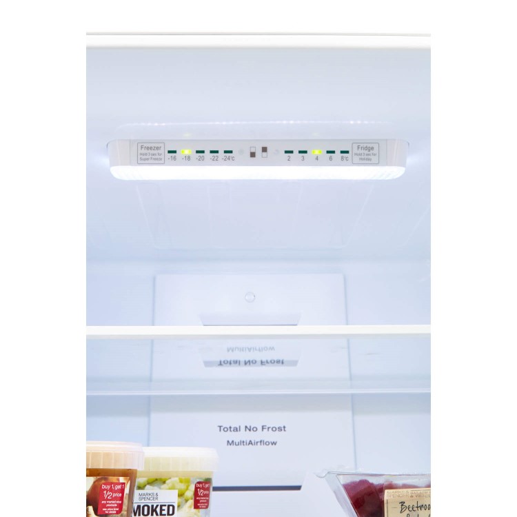 Hisense RB403N4EB1 Freestanding Fridge Freezer Black