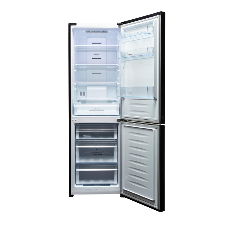 Hisense RB403N4EB1 Freestanding Fridge Freezer Black