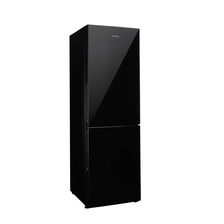 Hisense RB403N4EB1 Freestanding Fridge Freezer Black
