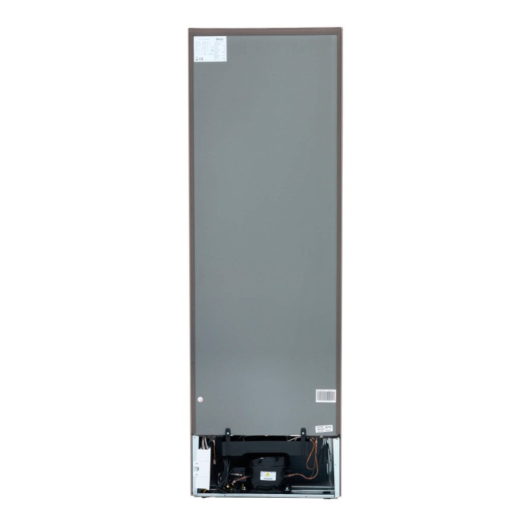 Hisense RB419N4WC1 Freestanding Fridge Freezer Stainless Steel