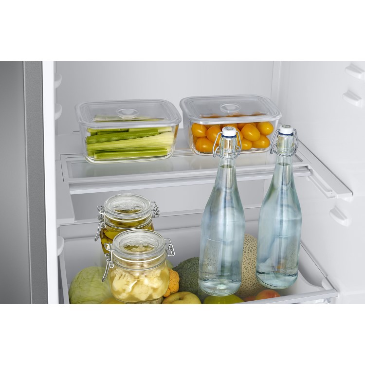 GRADE A3 - Samsung RB41J7255SR 410L Freestanding Fridge Freezer - Stainless Steel