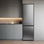 Hisense 336 Litre 60/40 Freestanding Fridge Freezer - Stainless Steel