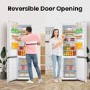 Hisense 336 Litre 60/40 Freestanding Fridge Freezer - White