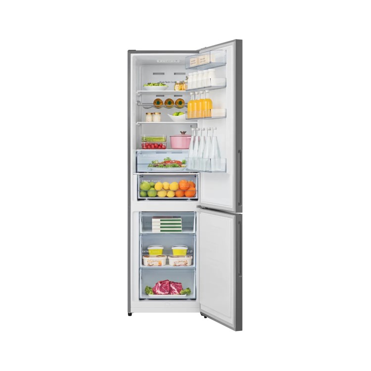Hisense RB438N4GB3 334 Litre Freestanding Fridge Freezer 60/40 Split Frost Free 60cm Wide - Black
