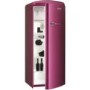 Gorenje RB60299OP Retro Style Right Hand Hinge Freestanding Fridge with Ice Box - Raspberry Pink