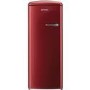 Gorenje RB60299OR-L Retro Style Left Hand Hinge Freestanding Fridge with Ice Box - Burgundy