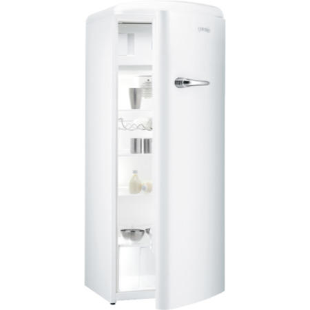 Gorenje RB60299OW Retro Style Right Hand Hinge Freestanding Fridge With Ice Box - White