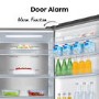Hisense 495 Litre 60/40 Freestanding Fridge Freezer - Black