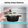 Hisense 495 Litre 60/40 Freestanding Fridge Freezer - Black