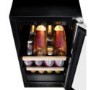 Rangemaster 91490 Slimline 38cm Beverage Centre in Black