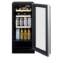 Rangemaster 91490 Slimline 38cm Beverage Centre in Black