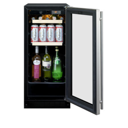Rangemaster 91490 Slimline 38cm Beverage Centre in Black