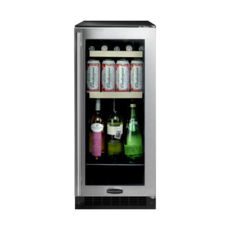 Rangemaster 91490 Slimline 38cm Beverage Centre in Black