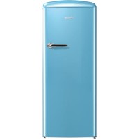 GRADE A1 - Gorenje RBO6153BL Retro Style Freestanding Fridge With Icebox - Baby Blue