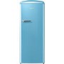 GRADE A1 - Gorenje RBO6153BL Retro Style Freestanding Fridge With Icebox - Baby Blue