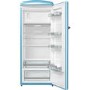 GRADE A1 - Gorenje RBO6153BL Retro Style Freestanding Fridge With Icebox - Baby Blue